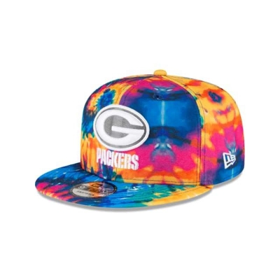 Sapca New Era Green Bay Packers NFL Crucial Catch 9FIFTY Snapback - Albi